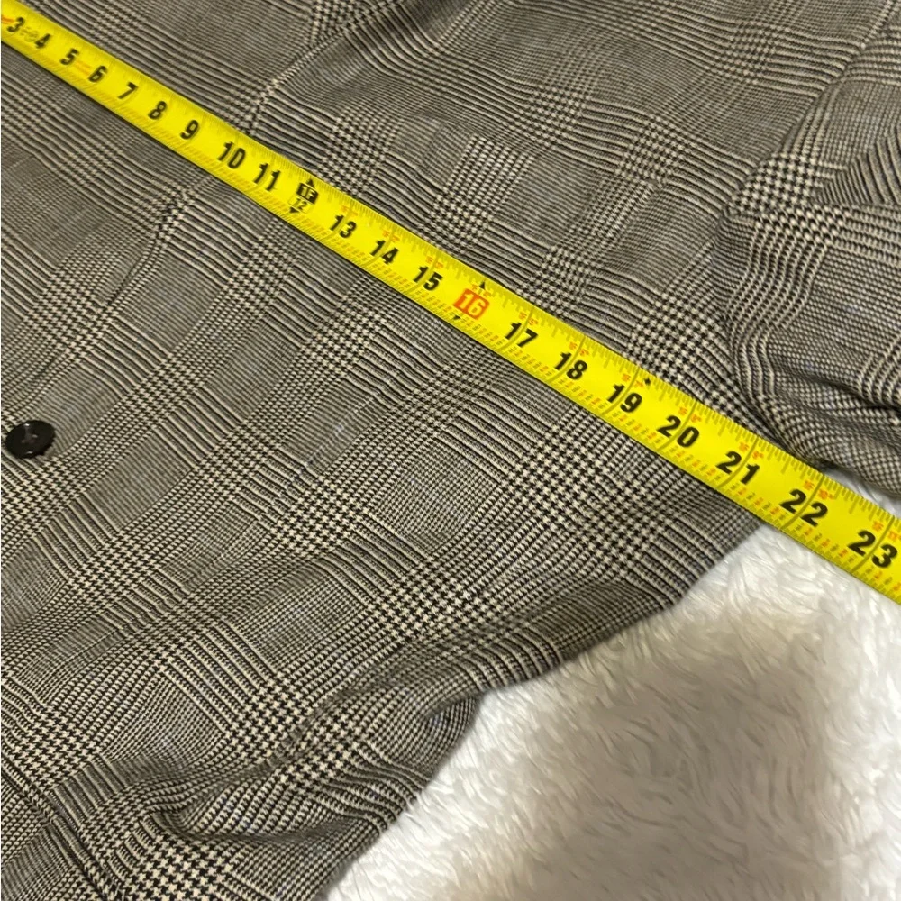 J CREW Thompson Brown Plaid Blazer Sport Coat Size 42 L